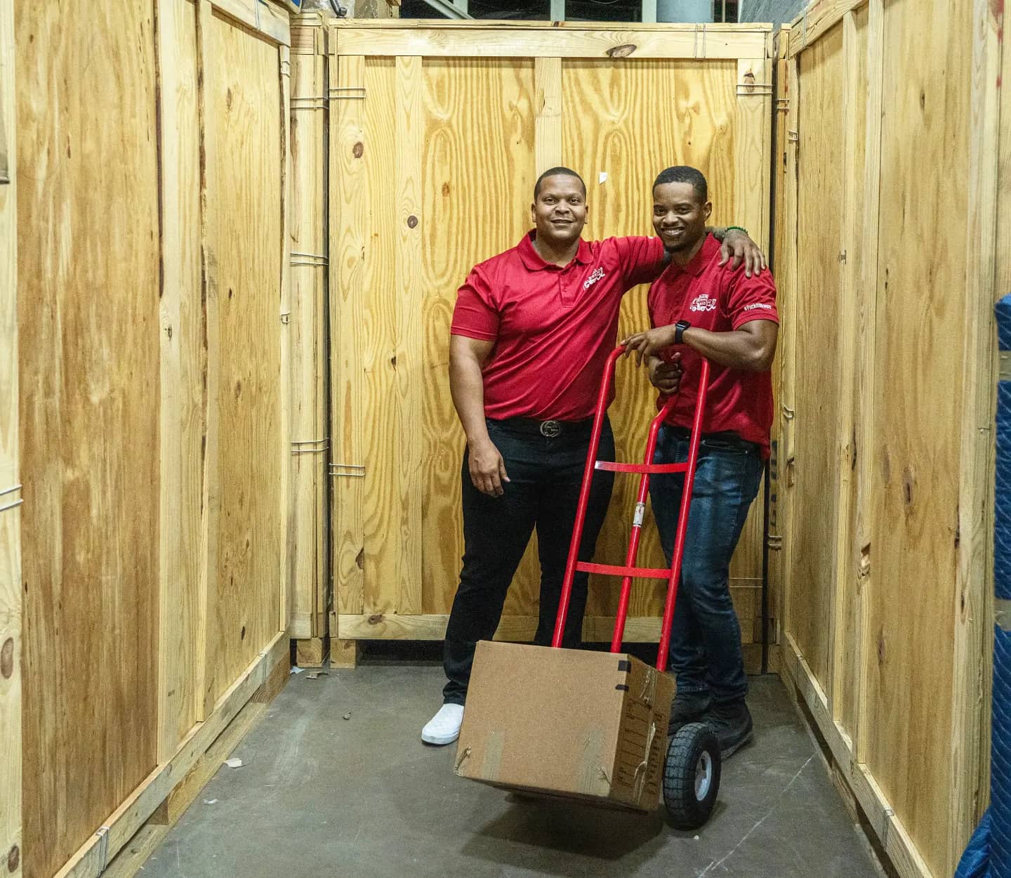 Best residential moving company in Houston, Pack-It Movers crew