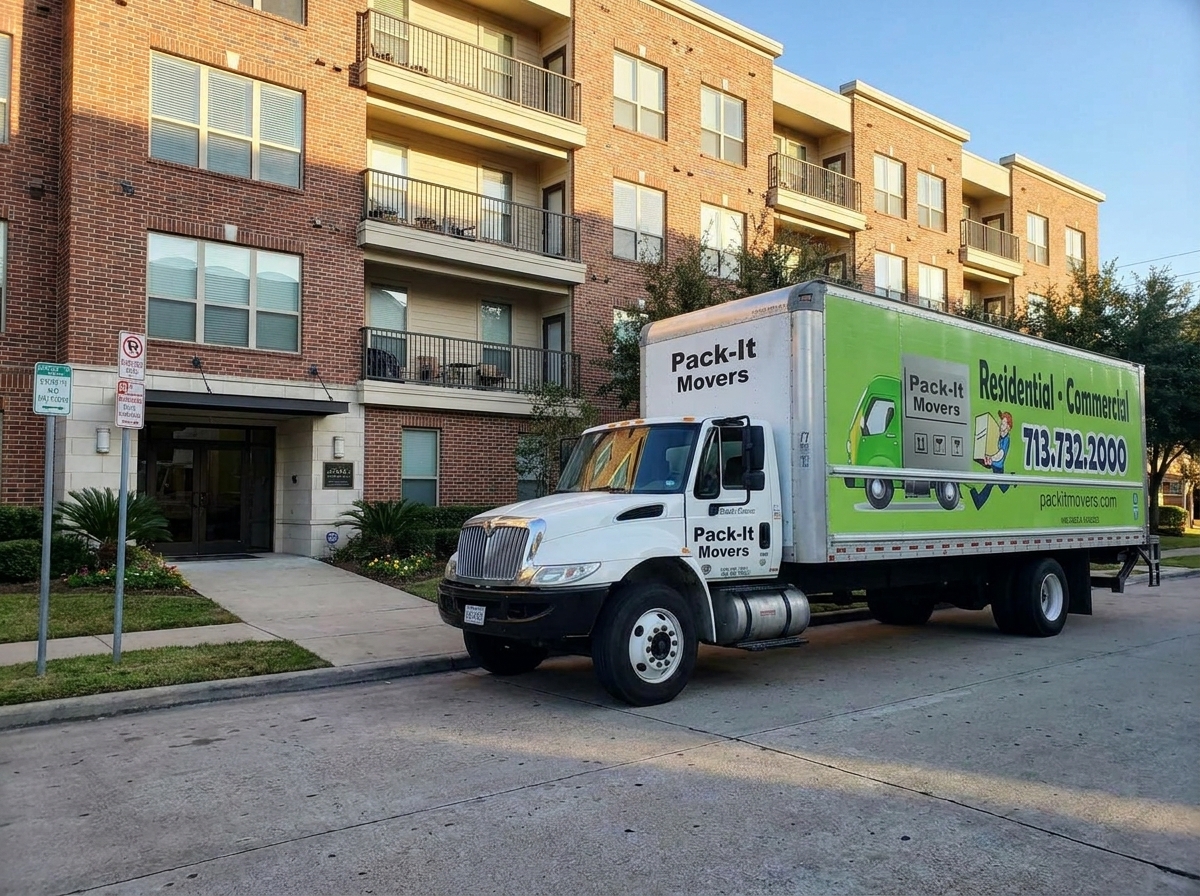 Pack-It Movers team moving apartment